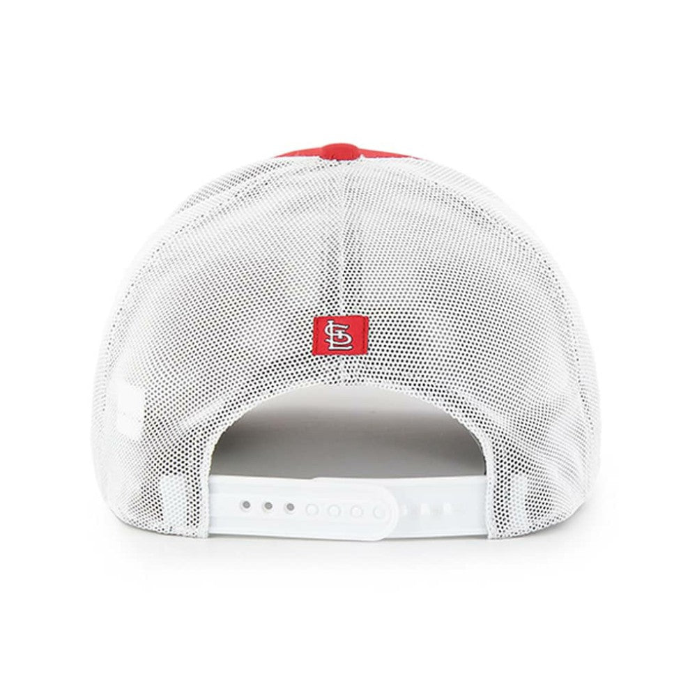 St. Louis Cardinals Scratch Adjustable Trucker Hat Red/White