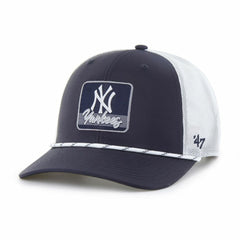 New York Yankees Scratch Adjustable Trucker Hat Navy/White