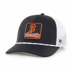 San Francisco Giants Scratch Adjustable Trucker Hat Black/White