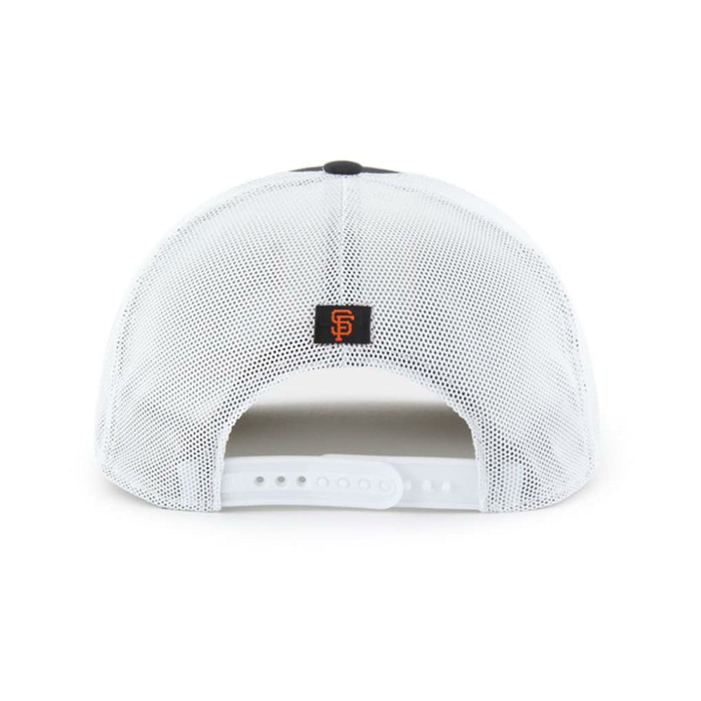 San Francisco Giants Scratch Adjustable Trucker Hat Black/White