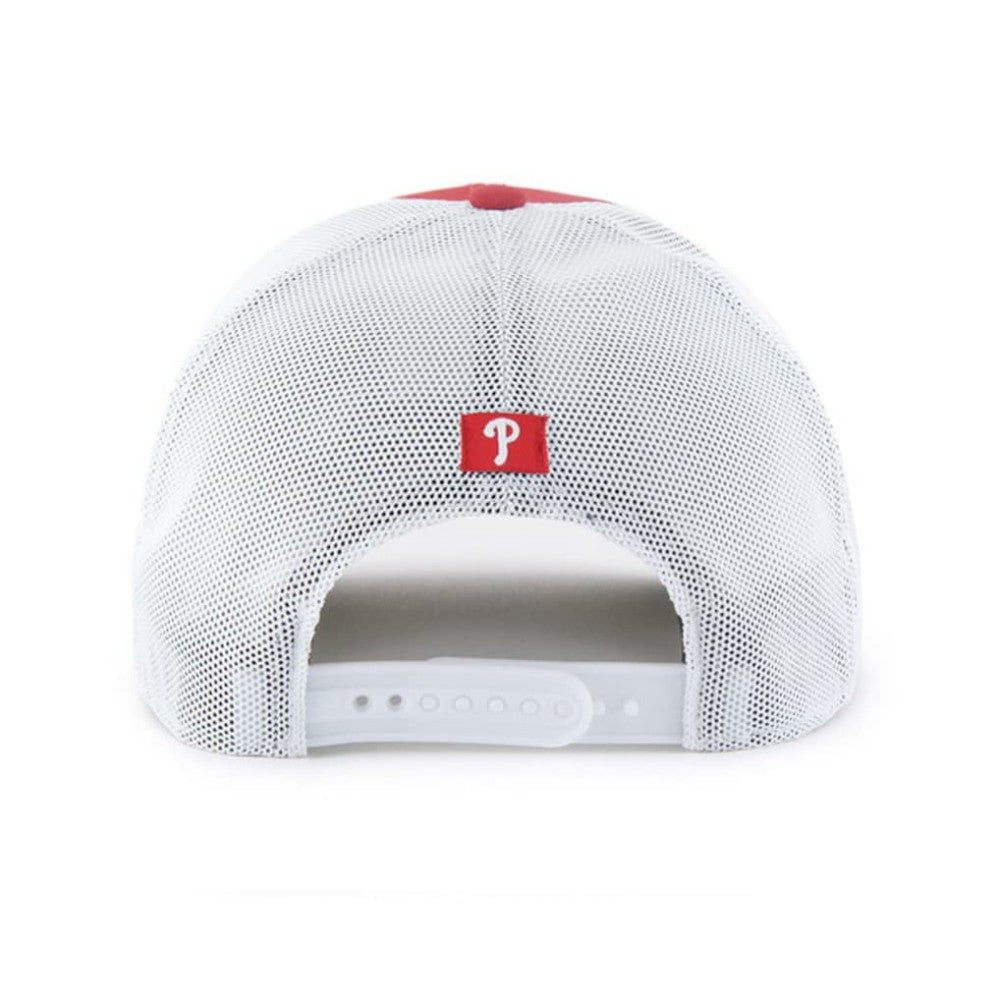 Philadelphia Phillies Scratch Adjustable Trucker Hat Red/White