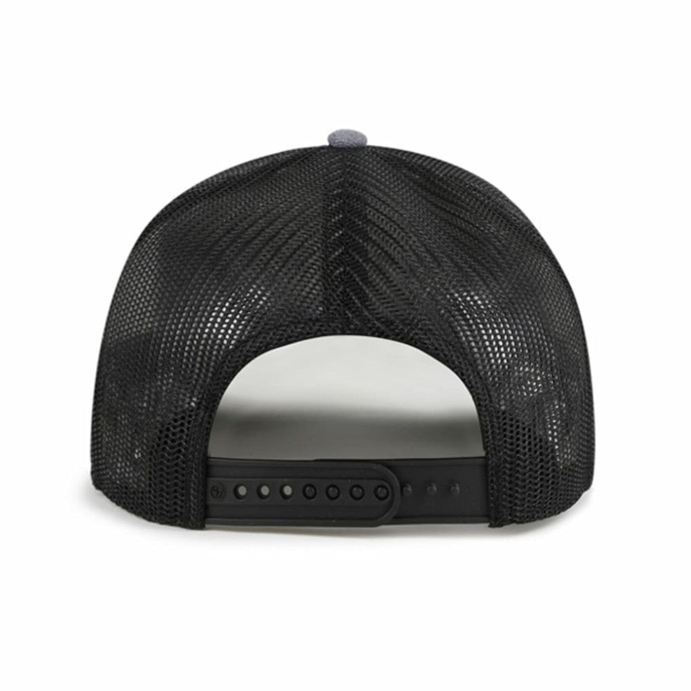 Athletics Carbon Rope Trucker Adjustable Hat Charcoal