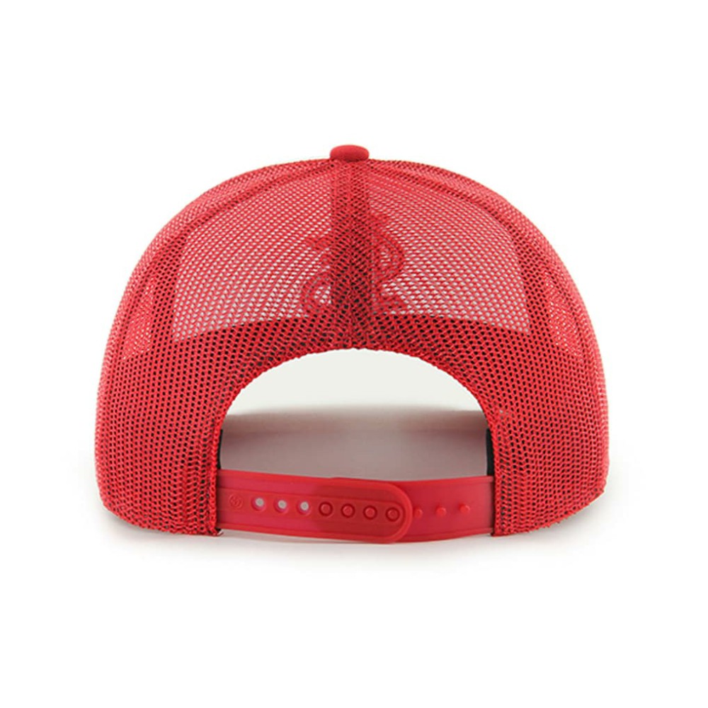 St. Louis Cardinals Freshman Trucker Adjustable Hat White/Red