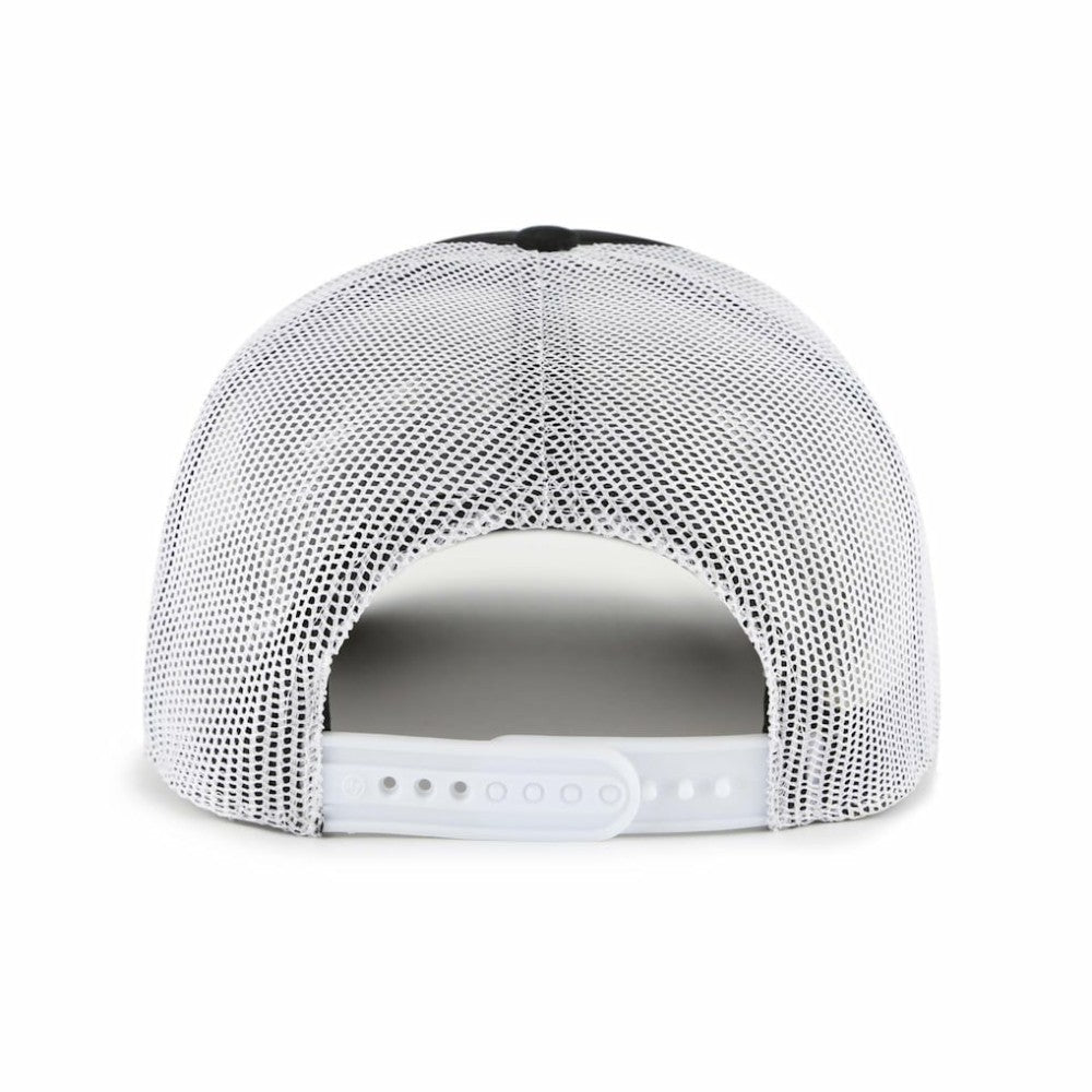 Tampa Bay Rays Meander Foam Trucker Snapback Hat Black
