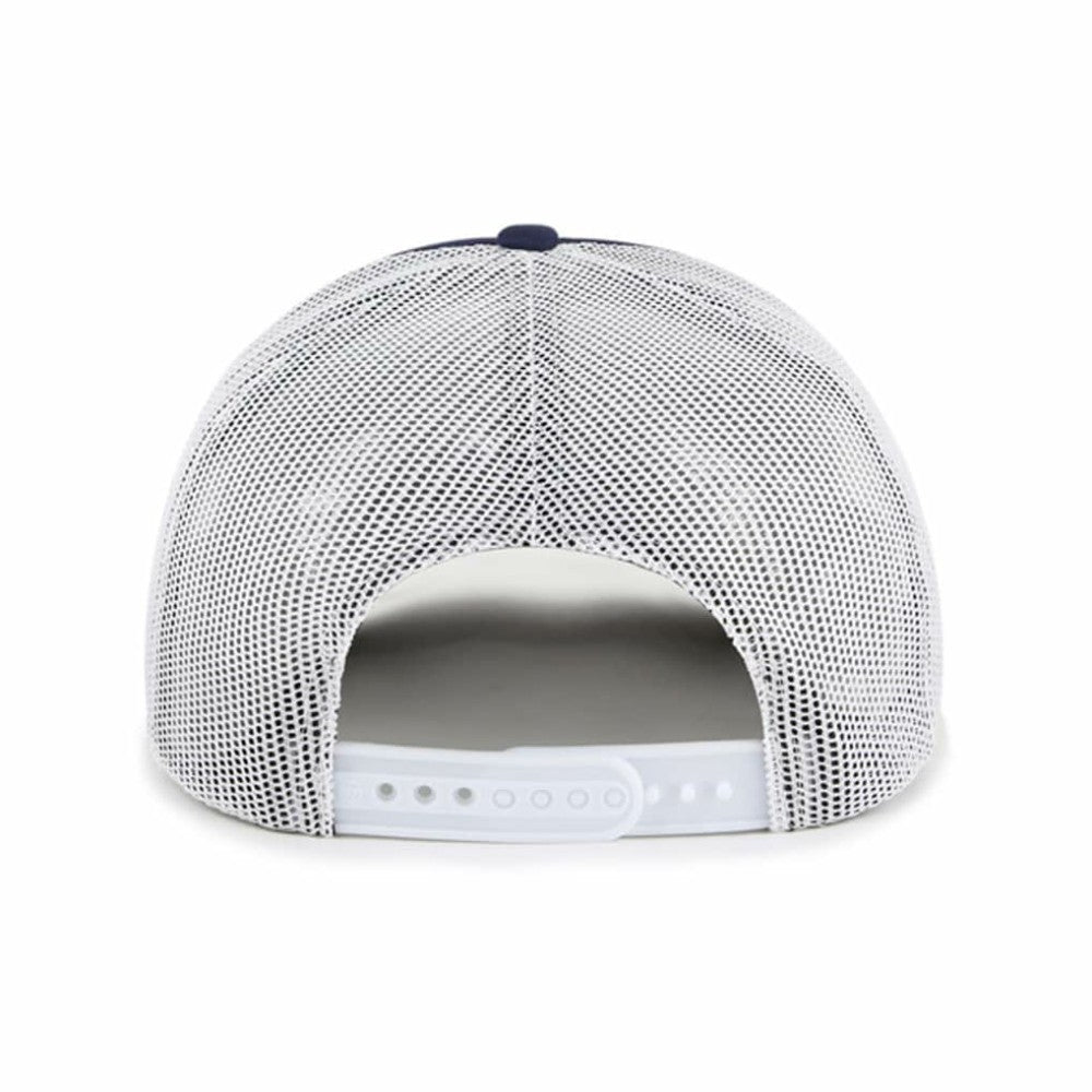 Houston Astros Meander Foam Trucker Snapback Hat Navy