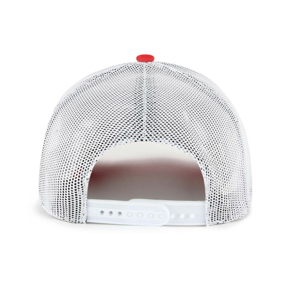 Washington Nationals Meander Foam Trucker Snapback Hat Red