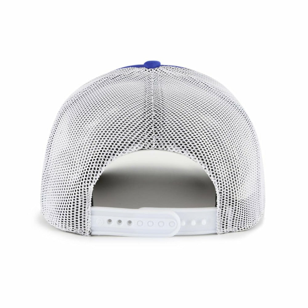 Texas Rangers Meander Foam Trucker Snapback Hat Royal