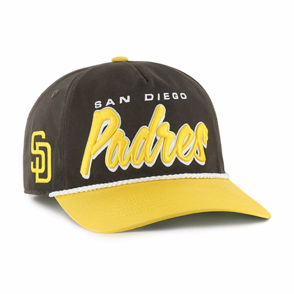 San Diego Padres Dropshadow Rope Hitch Adjustable Hat Brown