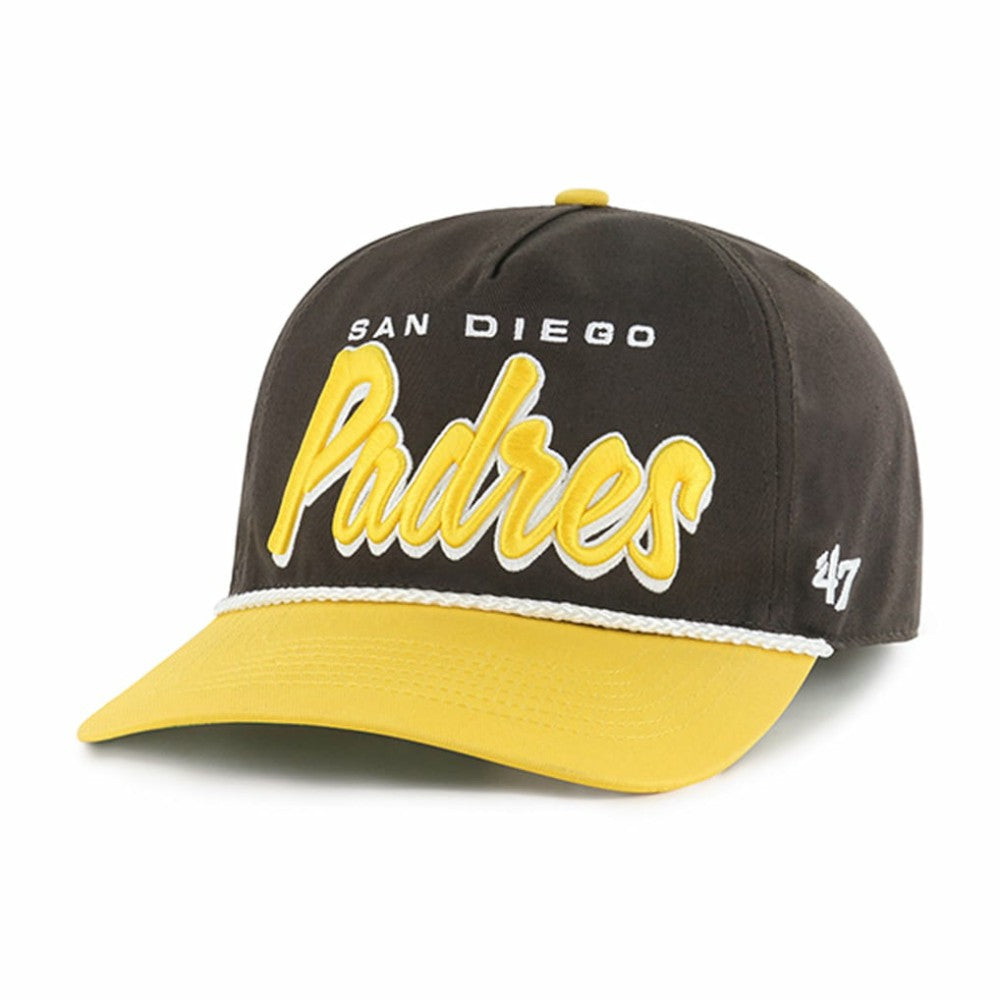 San Diego Padres Dropshadow Rope Hitch Adjustable Hat Brown