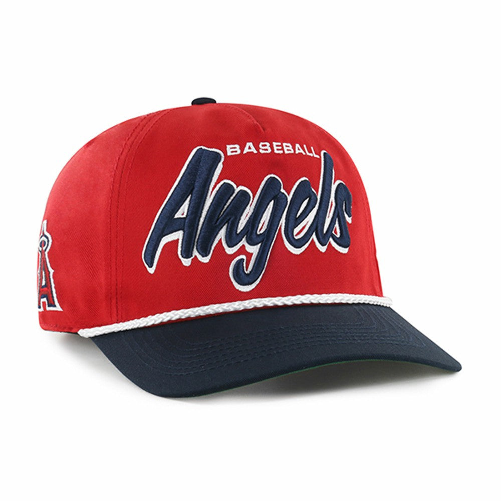 Los Angeles Angels Dropshadow Rope Hitch Adjustable Hat Red