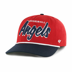 Los Angeles Angels Dropshadow Rope Hitch Adjustable Hat Red
