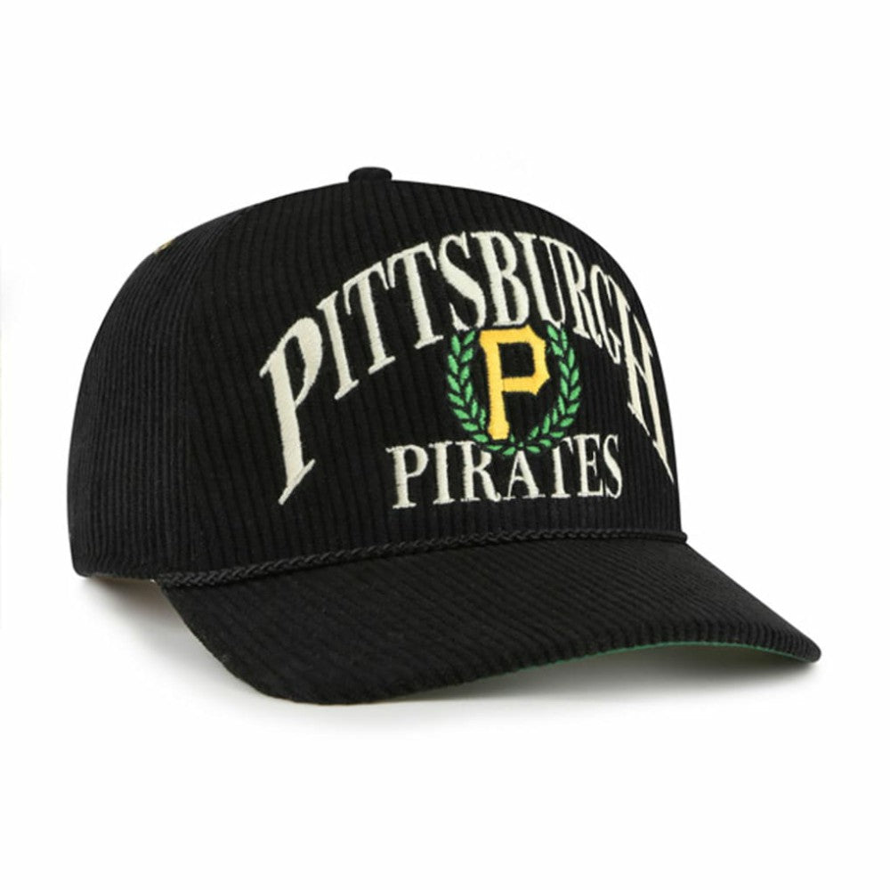 Pittsburgh Pirates Pitchout Rope Hitch Adjustable Hat Black