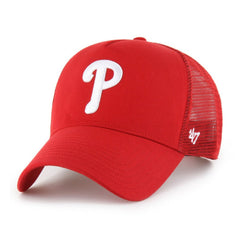 Philadelphia Phillies Ballpark Offside Adjustable Trucker Hat Red