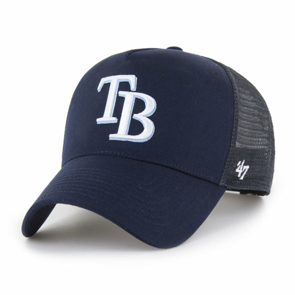 Tampa Bay Rays Ballpark Offside Adjustable Trucker Hat Navy