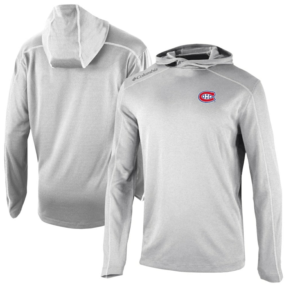 Montreal Canadiens Columbia Shotgun Omni-Wick Pullover Hoodie - Gray Hoodies