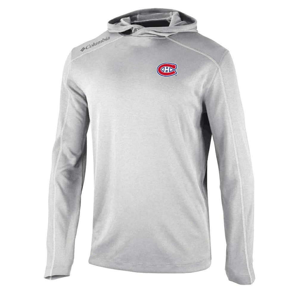Montreal Canadiens Columbia Shotgun Omni-Wick Pullover Hoodie - Gray Hoodies