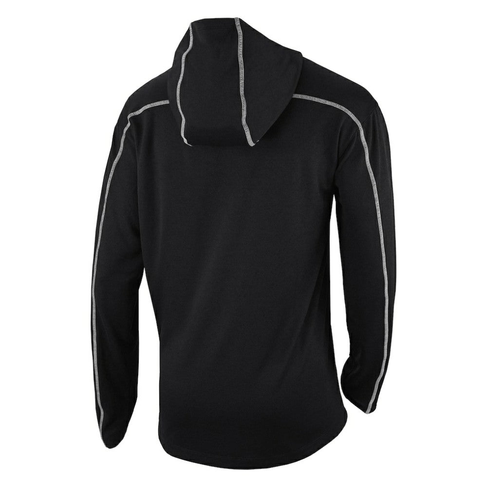 Calgary Flames Columbia Shotgun Omni-Wick Pullover Hoodie - Black Hoodies