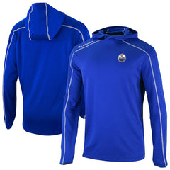 Edmonton Oilers Columbia Shotgun Omni-Wick Pullover Hoodie - Royal Hoodies