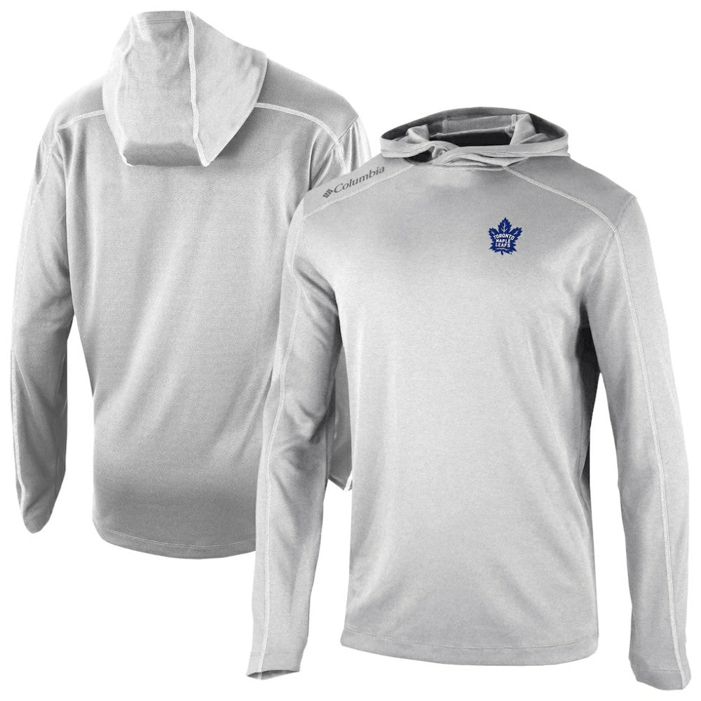 Toronto Maple Leafs Columbia Shotgun Omni-Wick Pullover Hoodie - Gray Hoodies