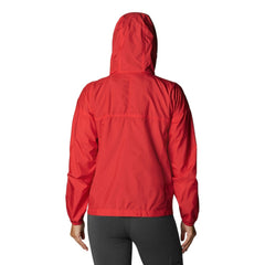 Ottawa Senators Columbia Women's Flash Challenger Omni-Wick Hoodie Full-Zip Windbreaker - Red Hoodies