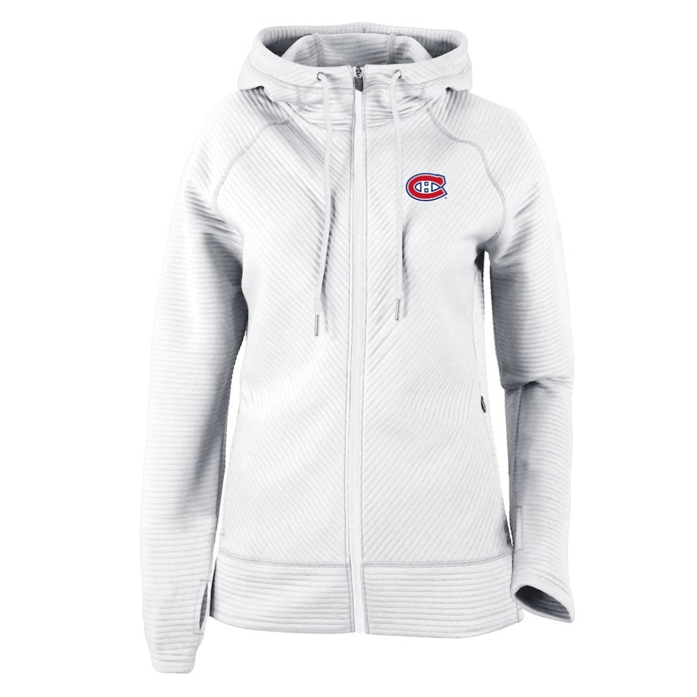 Montreal Canadiens Columbia Omni-Wick Pack It Up Full-Zip Jacket - White Jackets