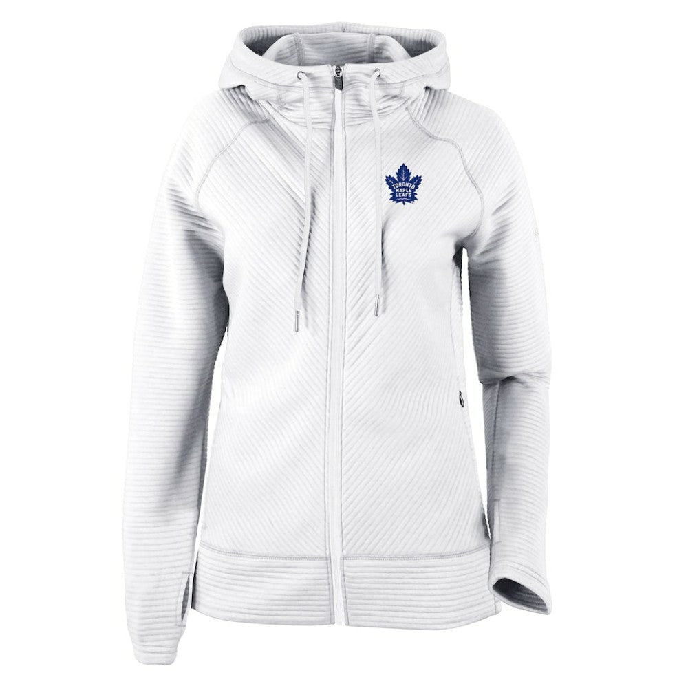 Toronto Maple Leafs Columbia Omni-Wick Pack It Up Full-Zip Jacket - White Jackets
