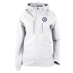 Winnipeg Jets Columbia Omni-Wick Pack It Up Full-Zip Jacket - White Jackets