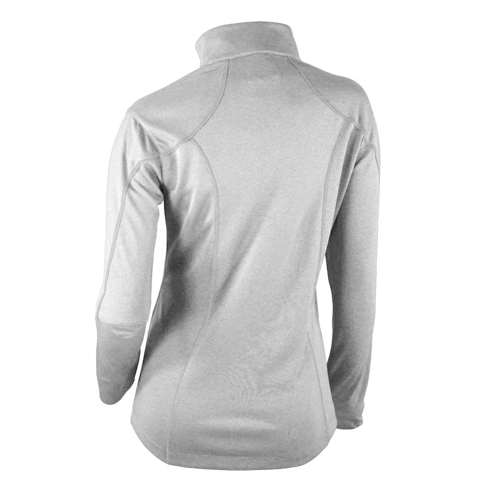 Edmonton Oilers Columbia Women's Omni-Wick Shotgun 2.0 Quarter-Zip Pullover Top - White Pullover