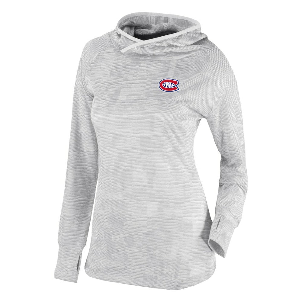 Montreal Canadiens Columbia Women's Omni-Wick Sunday Ball Pullover Hoodie - White Hoodies