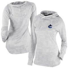 Vancouver Canucks Columbia Women's Omni-Wick Sunday Ball Pullover Hoodie - White Hoodies