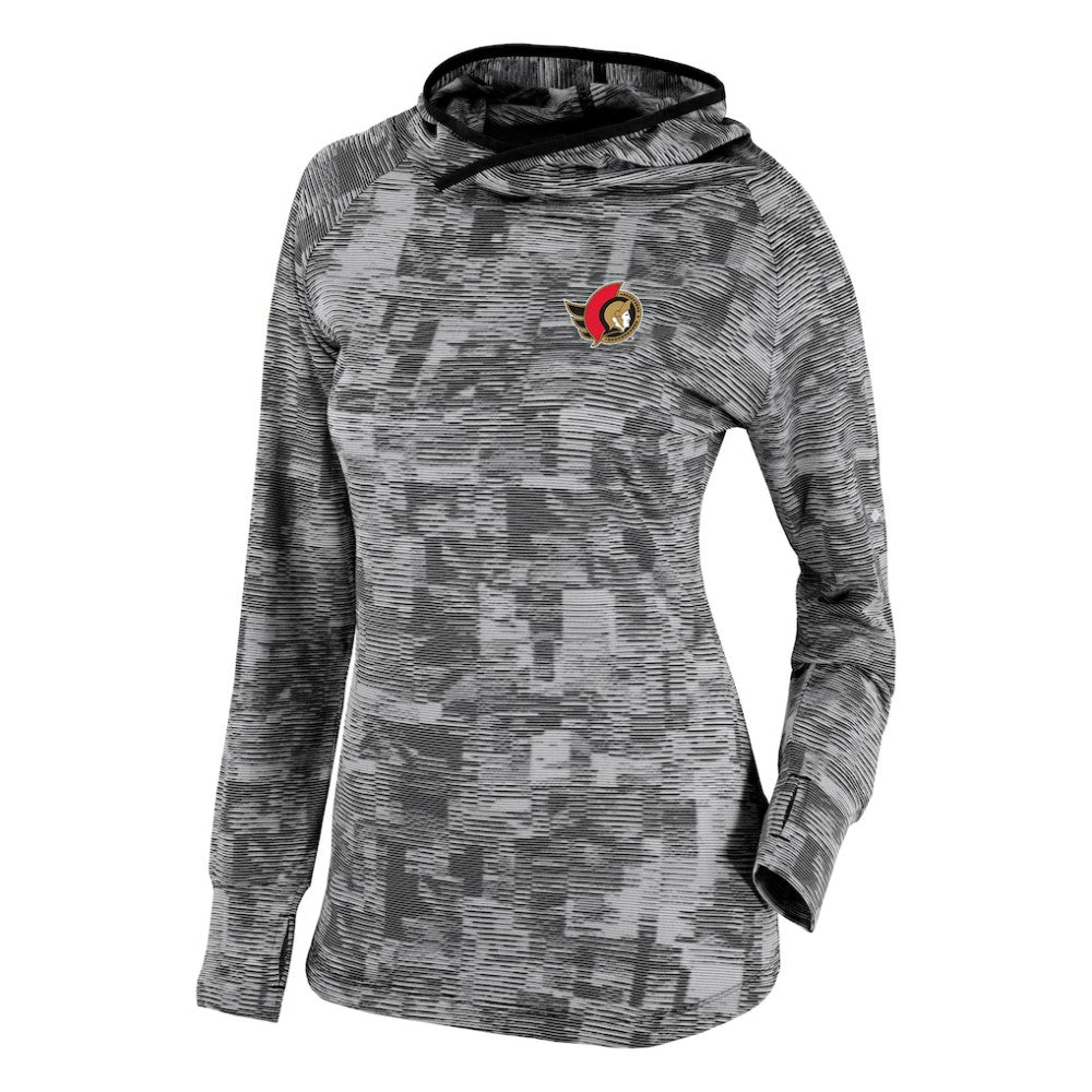 Ottawa Senators Columbia Women's Omni-Wick Sunday Ball Pullover Hoodie - Black Hoodies