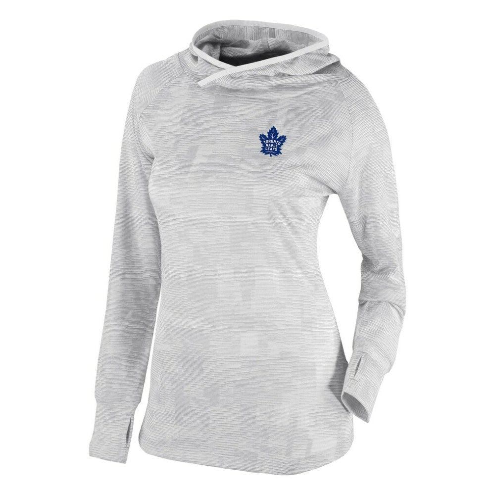 Toronto Maple Leafs Columbia Women's Omni-Wick Sunday Ball Pullover Hoodie - White Hoodies