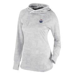 Edmonton Oilers Columbia Women's Omni-Wick Sunday Ball Pullover Hoodie - White Hoodies