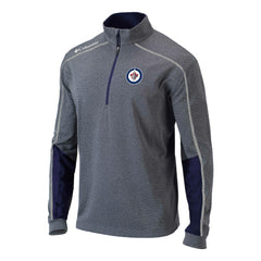 Winnipeg Jets Columbia Omni-Wick Shotgun 2.0 Quarter-Zip Pullover Top - Navy Pullover