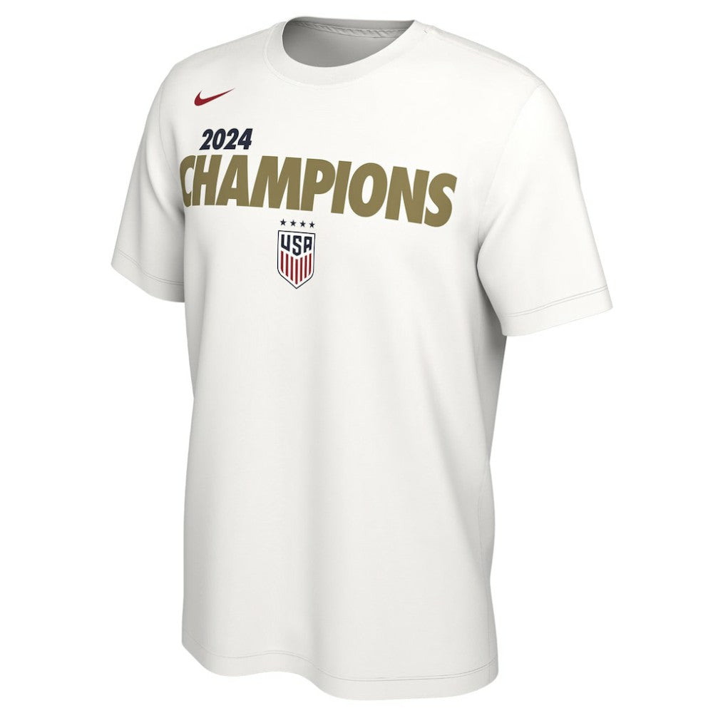 USWNT 2024 Summer Olympics Gold Medal T-Shirt - White online