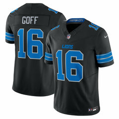 Jared Goff Detroit Lions Vapor F.U.S.E. Limited Jersey - Black discount