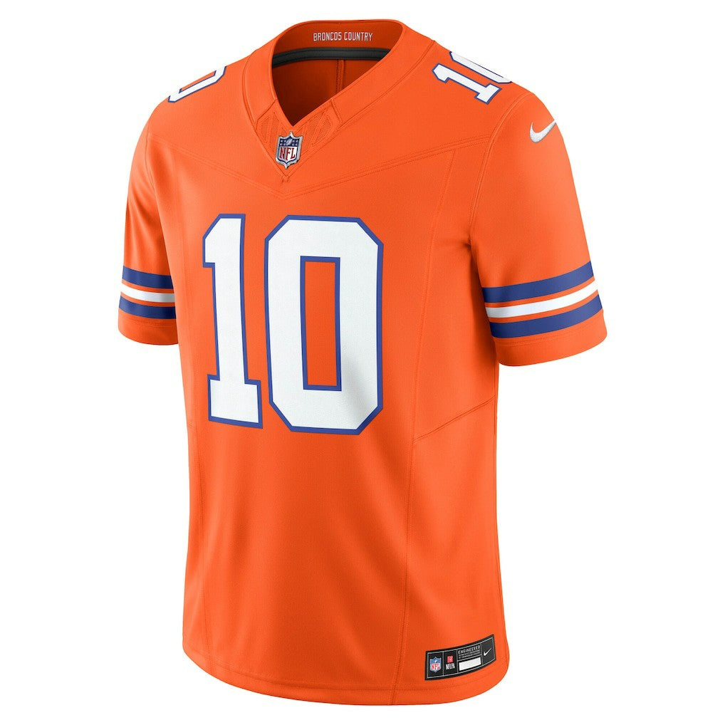 Bo Nix Denver Broncos Vapor F.U.S.E. Limited Jersey - Orange on sale