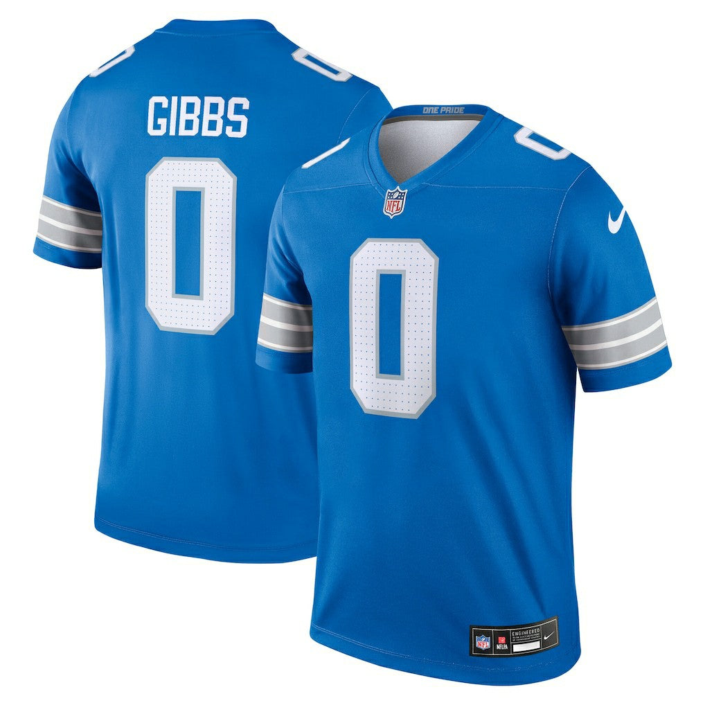 Jahmyr Gibbs Detroit Lions Legend Player Performance Top - Blue discount