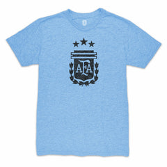 Lautaro Martinez Argentina National Team 1863FC Retro Player Tri-Blend T-Shirt - Light Blue online