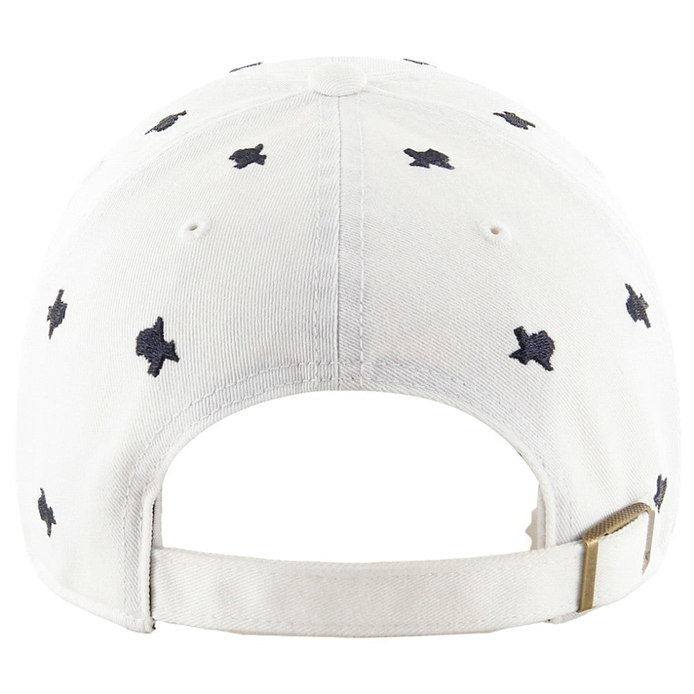Houston Astros Women's Confetti Clean Up Adjustable Hat White
