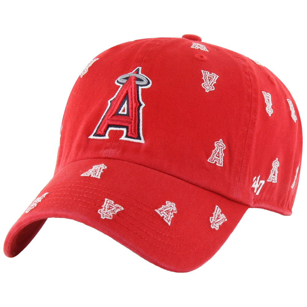 Los Angeles Angels Women's Confetti Clean Up Adjustable Hat Red