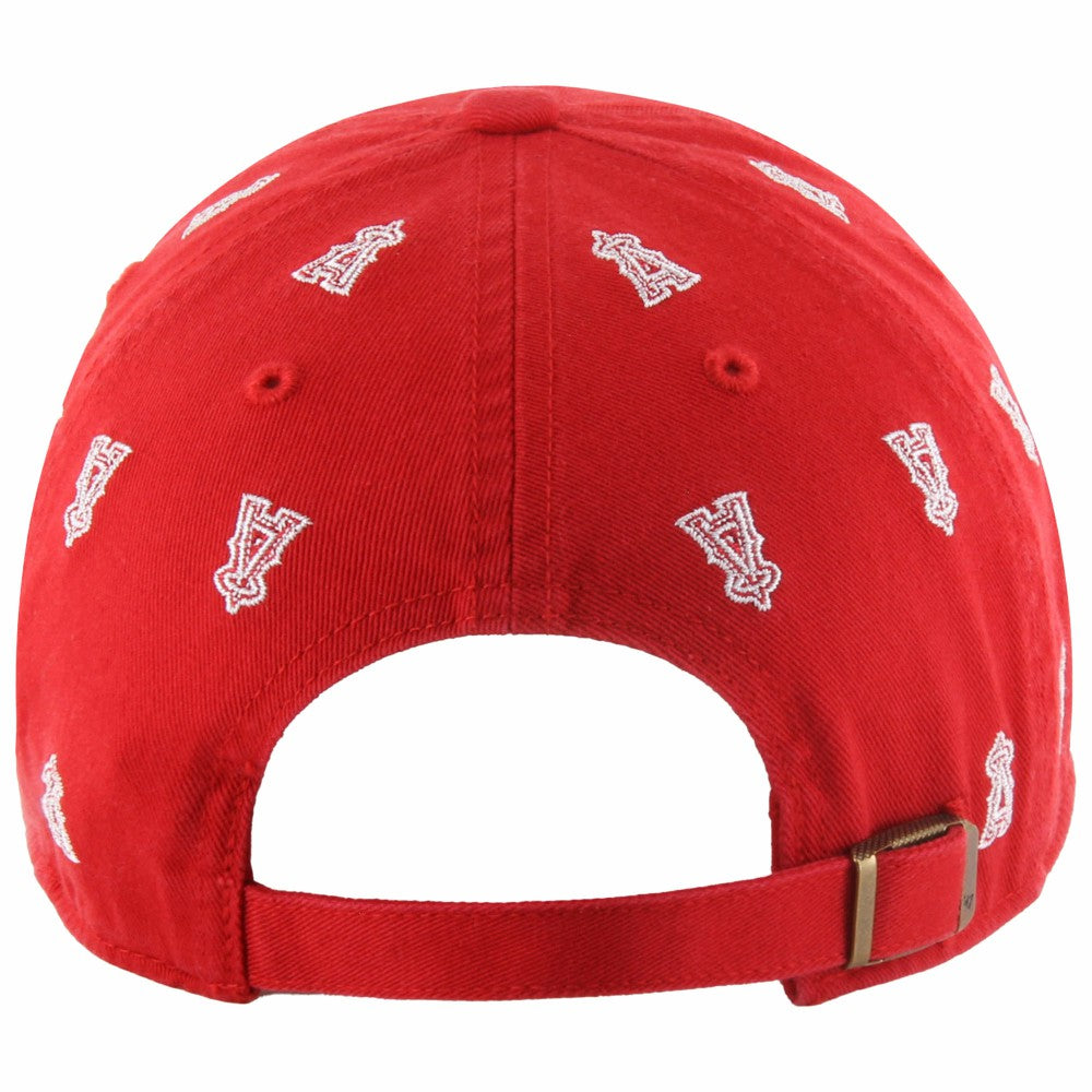Los Angeles Angels Women's Confetti Clean Up Adjustable Hat Red