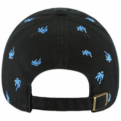 Miami Marlins Women's Confetti Clean Up Adjustable Hat Black
