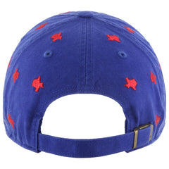 Texas Rangers Women's Confetti Clean Up Adjustable Hat Royal