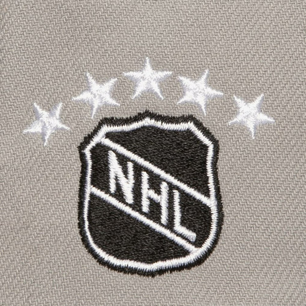 Los Angeles Kings Mitchell & Ness Soul Triple Up Snapback Hat - Gray Hats