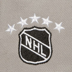 Los Angeles Kings Mitchell & Ness Soul Triple Up Snapback Hat - Gray Hats