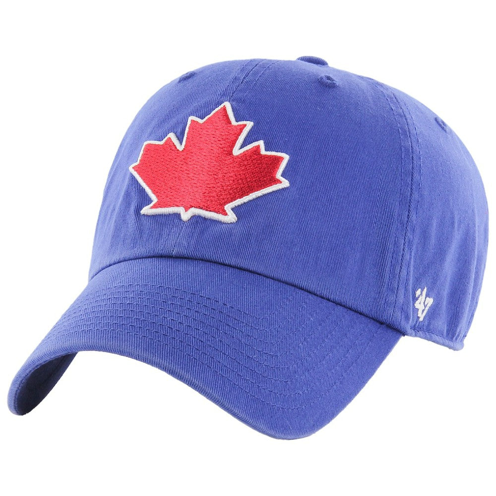 Toronto Blue Jays Youth Clean Up Adjustable Hat Royal