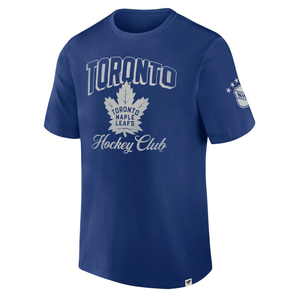 Toronto Maple Leafs Fanatics Decades Collection Made To Last T-Shirt - Blue T-shirts