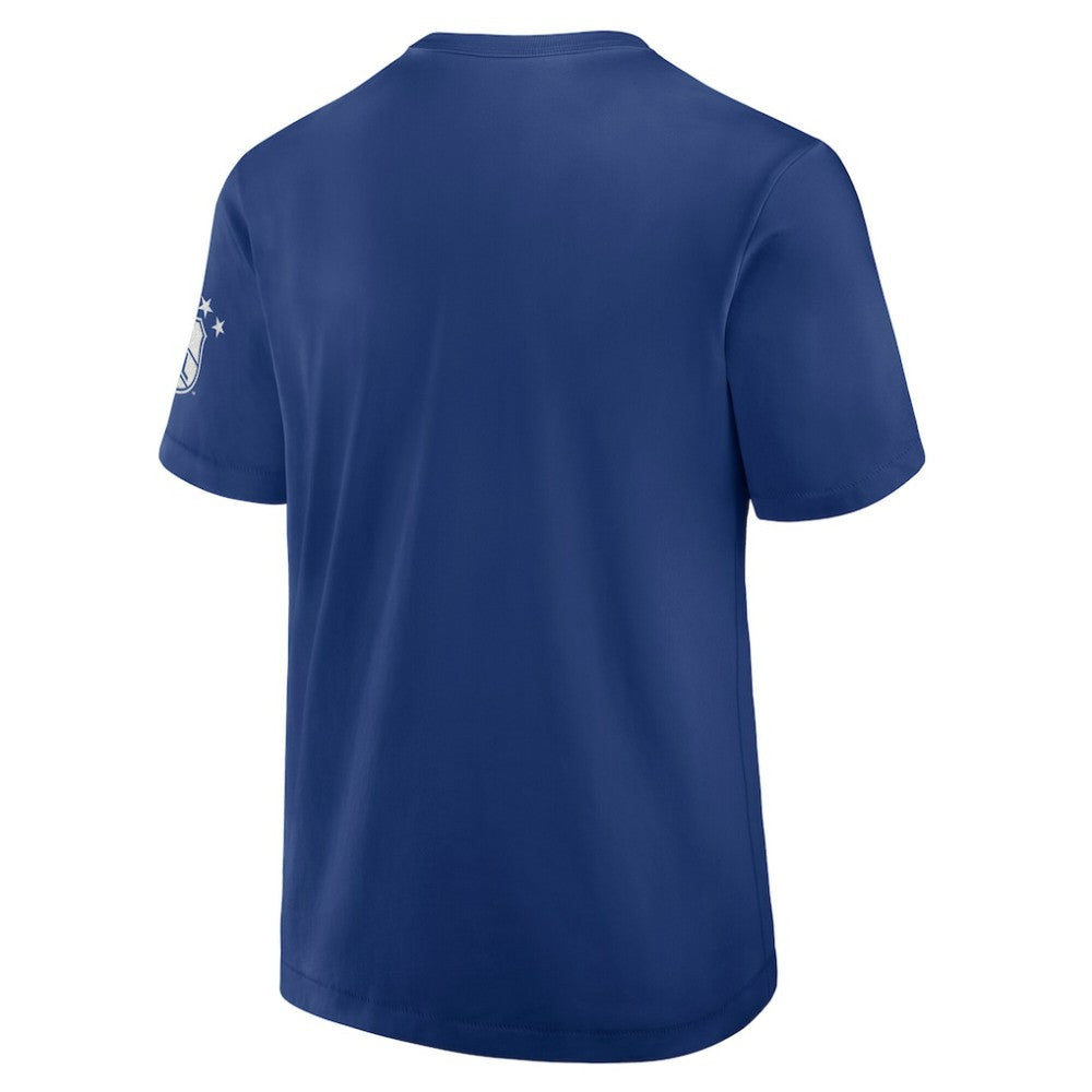 Edmonton Oilers Fanatics Decades Collection Made To Last T-Shirt - Blue T-shirts