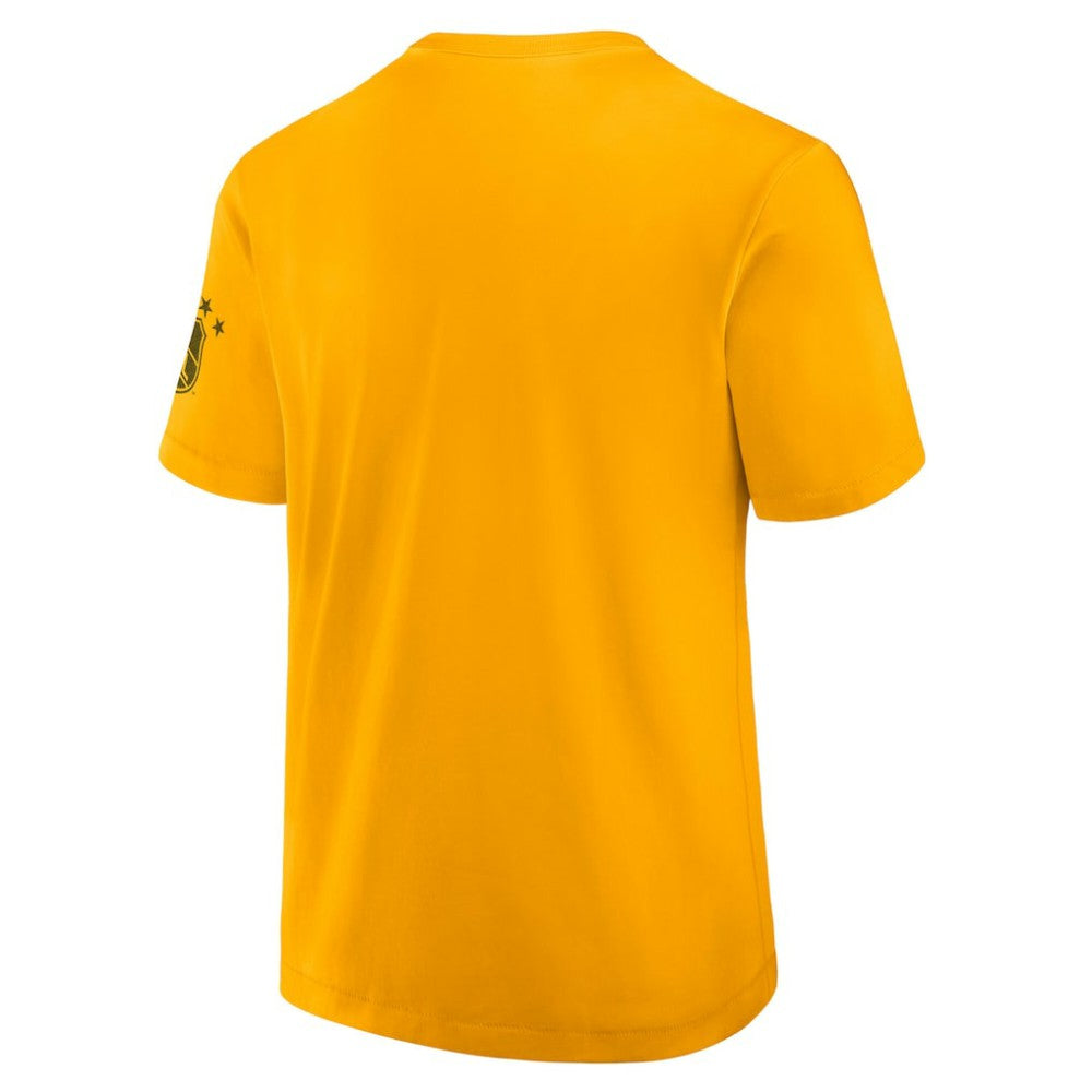 Boston Bruins Fanatics Decades Collection Made To Last T-Shirt - Yellow T-shirts